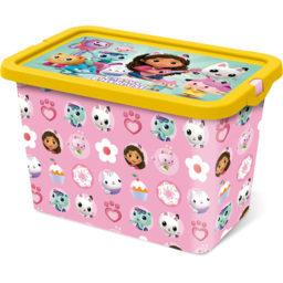 Gabby's Dollhouse Storage Box 3 Piece - Size: 27 x 29 x 39cm - Multi - Wilko - thumbnail 4