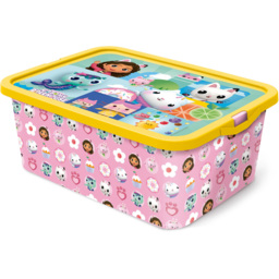 Gabby's Dollhouse Storage Box 3 Piece - Size: 27 x 29 x 39cm - Multi - Wilko - thumbnail 3