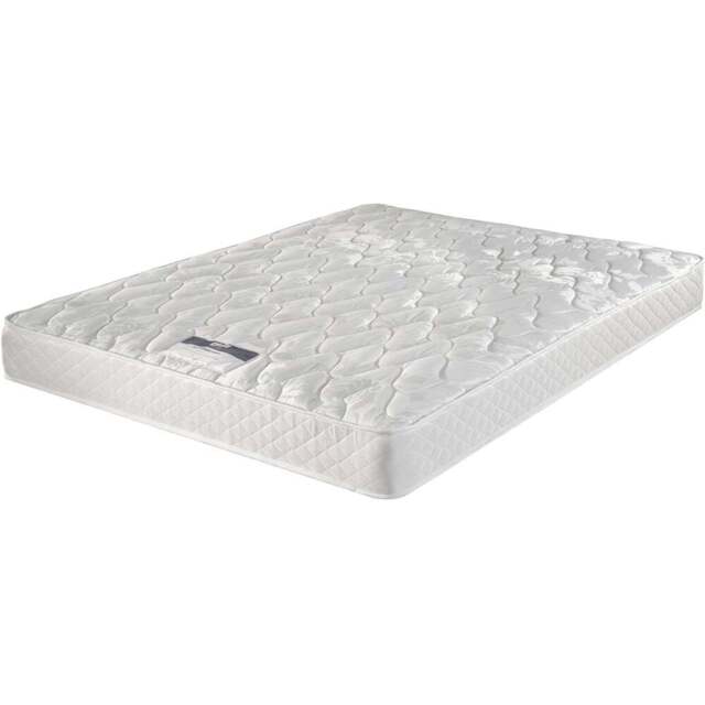 Silentnight Essentials Single Open Coil Spring Rolled Mattress - White - Wilko - image 1