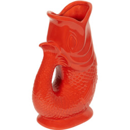 Ceramic Orange Koi Fish Jug 25.8cm - Wilko - thumbnail 3