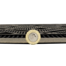 JVL Diamond Havana Rubber Pin Doormat 45 x 75cm - Black - JVL Homewares - Wilko - thumbnail 7