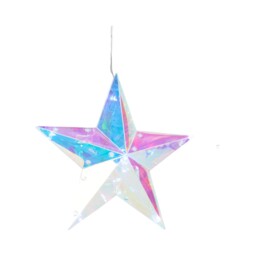 50 LED Star Iridescent Curtain Lights Iridescent - Wilko - thumbnail 6