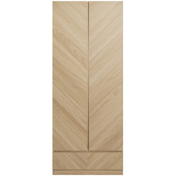 GFW Catania Euro Oak Wood 3 Piece Bedroom Furniture Set - Wilko - thumbnail 4