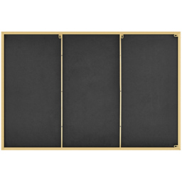 Furniturebox Austen Rectangular Gold Metal Wall Mirror 120 x 80cm - Wilko - thumbnail 5