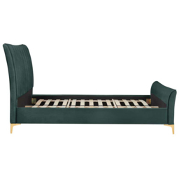 Clover Small Double Green Velvet Bed - Birlea - Wilko - thumbnail 5