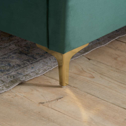 Clover Small Double Green Velvet Bed - Birlea - Wilko - thumbnail 7