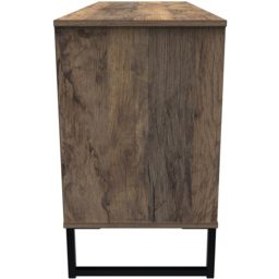 Crowndale Hong Kong 6 Drawer Vintage Oak Midi Chest of Drawers - Brown - Wilko - thumbnail 5