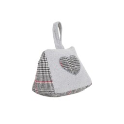 Grey Heart Doorstop Grey - Wilko - thumbnail 3