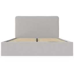 GFW Chiswick Double Soft Grey Ottoman Bed with SC Pocket Sprung Mattress - Wilko - thumbnail 3