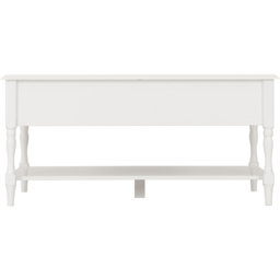 Seconique Stratford 2 Drawer White Coffee Table - Size: 47 x 100 x 58cm - Wilko - thumbnail 6