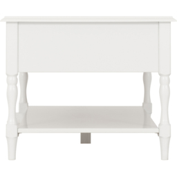 Seconique Stratford 2 Drawer White Coffee Table - Size: 47 x 100 x 58cm - Wilko - thumbnail 7