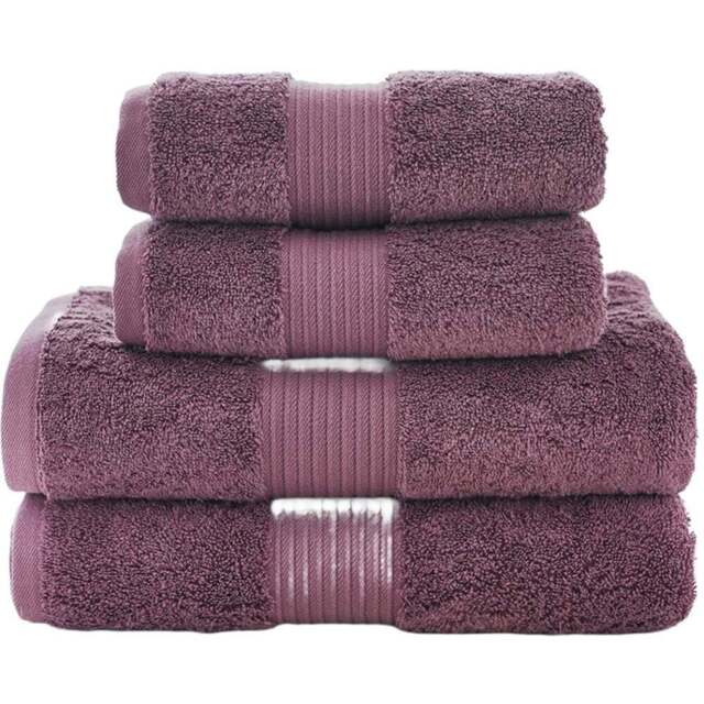 Deyongs Bliss Pima Grape Hand Towel 2 Pack - Size: 50 x 90cm - Purple - Wilko - image 1
