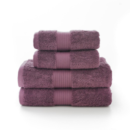 Deyongs Bliss Pima Grape Hand Towel 2 Pack - Size: 50 x 90cm - Purple - Wilko - thumbnail 4
