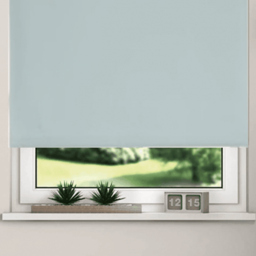 New EdgeBlinds Thermal Blackout Roller Blinds Duck Egg 100cm - Size: W 100cm x D 165cm - Blue - New Edge Blinds - Wilko - thumbnail 4