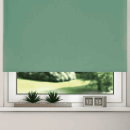 New EdgeBlinds Thermal Blackout Roller Blinds Basil 125cm - Size: W 120cm x D 165cm - Green - New Edge Blinds - Wilko - thumbnail 4