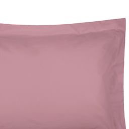 Serene Oxford Misty Rose Pillowcase - Size: 27 x 20cm - Pink - Wilko - thumbnail 3