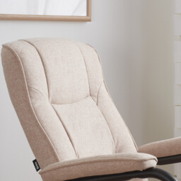 Memphis Swivel Chair Wheat - Wilko - thumbnail 6