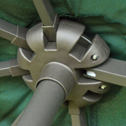 Outsunny 4.6m Garden Parasol Dark Green - Size: 240 x 270 x 460cm - Wilko - thumbnail 6
