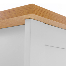 Kosy Koala Otis White and Oak Bedside Cabinet Set of 2 - Size: 2 Drawer - Wilko - thumbnail 5
