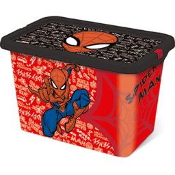Spiderman Storage Box 3 Piece - Size: 27 x 29 x 39cm - Multi - Wilko - thumbnail 3