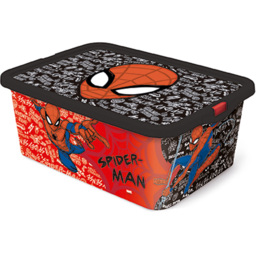 Spiderman Storage Box 3 Piece - Size: 27 x 29 x 39cm - Multi - Wilko - thumbnail 6