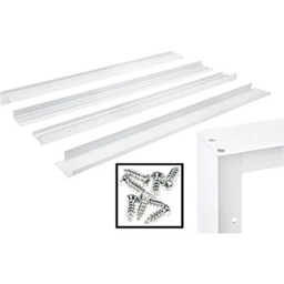 ENER-J Screwless Surface Frame for Backlit LED Panel 300 x 1200mm - Size: 128.1 x 5.7 x 5.7cm - White - Wilko - thumbnail 4