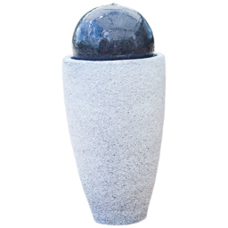 Heissner Black White Mocca Water Feature - Size: 31 x 31 x 65cm - Wilko - thumbnail 1