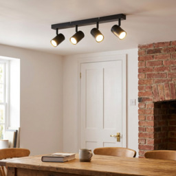 Spotlight Ceiling Fitting Black - Wilko - thumbnail 4