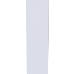 Crowndale Plymouth 3 Door White Tall Mirrored Wardrobe Ready Assembled - Wilko - thumbnail 5