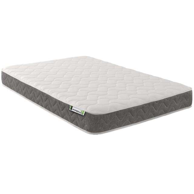 Starlight Beds Small Double Grey Hybrid Deep Memory Foam and Spring Mattress - Wilko - image 1