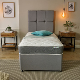 Starlight Beds Small Double Grey Hybrid Deep Memory Foam and Spring Mattress - Wilko - thumbnail 5