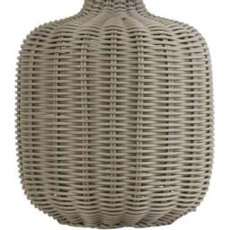 Padstow Rattan Effect Table Lamp Grey - Wilko - thumbnail 6