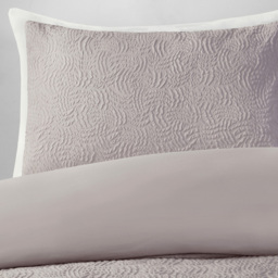 Halcyon Embossed Duvet Set Grey Superking - Size: Super King - Wilko - thumbnail 4
