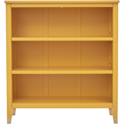 Palazzi 3 Shelves Mustard Bookcase - Size: 3 Shelf - Yellow - Wilko - thumbnail 4