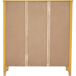 Palazzi 3 Shelves Mustard Bookcase - Size: 3 Shelf - Yellow - Wilko - thumbnail 6