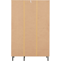 Seconique Leon 3 Door 2 Drawer Medium Oak Effect Wardrobe - Size: 3 Door, 2 Drawer - Brown - Wilko - thumbnail 7