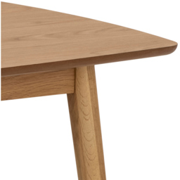 Florence Nagano 6 Seater Dining Table Oak - Brown - Furniture To Go - Wilko - thumbnail 5
