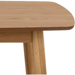 Florence Nagano 6 Seater Dining Table Oak - Brown - Furniture To Go - Wilko - thumbnail 6