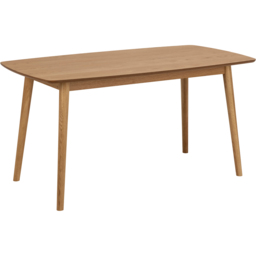 Florence Nagano 6 Seater Dining Table Oak - Brown - Furniture To Go - Wilko - thumbnail 3