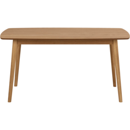 Florence Nagano 6 Seater Dining Table Oak - Brown - Furniture To Go - Wilko - thumbnail 4