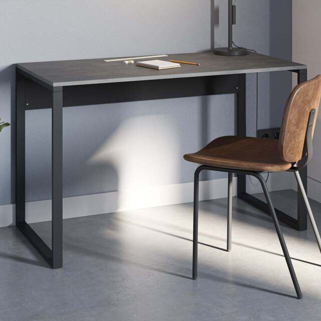 Decortie Inna Modern Multipurpose Computer Desk Black Bute - Size: 75 x 110 x 60cm - Wilko - image 1