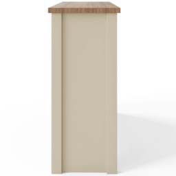 GFW Lancaster 2 Door 2 Drawer Cream Compact Sideboard - Size: 35 x 79 x 81cm - Wilko - thumbnail 5