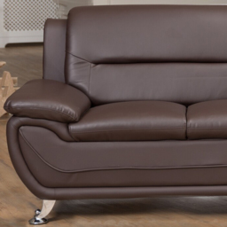Dexter 3 Seater Brown Leather Sofa - Artemis Home - Wilko - thumbnail 3