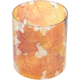 Autumn Leaves Hurricane - Orange - The Fall Collection - Wilko - thumbnail 3