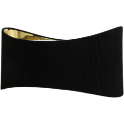 Black and Gold Metallic Lined Shade - Black - Size: 44.5 x 24 x 44.5 cm - Wilko - thumbnail 3