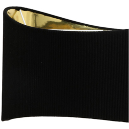 Black and Gold Metallic Lined Shade - Black - Size: 44.5 x 24 x 44.5 cm - Wilko - thumbnail 6