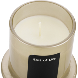 Living and Home Lychee and White Tea Soy Wax Scented Candle - Size: 12 x 9 x 9cm - Grey - Wilko - thumbnail 5