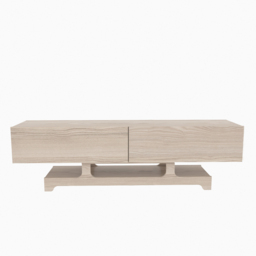Decorotika Tera 2 Door Single Shelf Cordoba TV Unit - Size: 46.8 x 160 x 35cm - Grey - Wilko - thumbnail 4