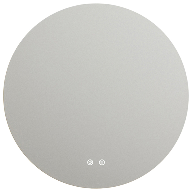 Sorrelis Riven Tunable LED Frameless Mirror 80cm - Size: 80 x 80 x 3cm - Multi - Wilko - image 1