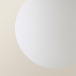 ValueLights Metropolis Opal Glass Ceiling Pendant Lamp Shade - Size: 24.5 x 24.5 x 24.5cm - Silver - Wilko - thumbnail 5